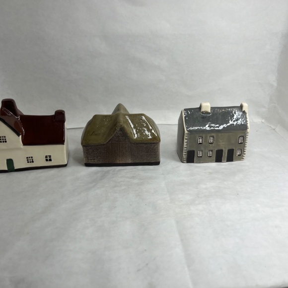 Vintage Mudlen End Studios Mini Ceramic Houses Made In England LOT 10 RARE - Picture 6 of 11